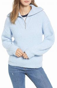 Image result for Women's Quarter Zip Sweater