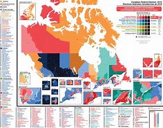 Image result for Canadian Election Map