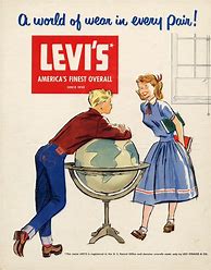 Image result for Levi's Vintage Ads
