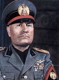 Image result for Dictator Mussolini Italy