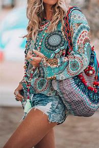Image result for Bohemian Hippie Clothing