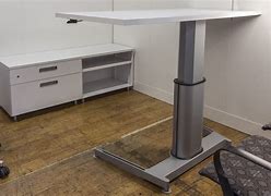 Image result for Steelcase Height Adjustable Standing Desk