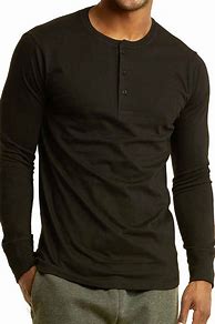 Image result for Long Sleeve Henley Shirts for Men