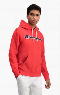 Image result for Champion Red Hooded Sweatshirt