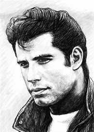 Image result for Drawings of John Travolta