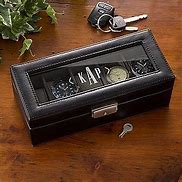 Image result for Personalized 5 Slot Watch Box - Monogram
