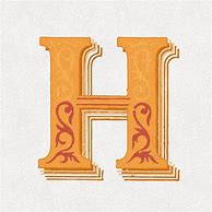 Image result for Decorative Letter H Clip Art