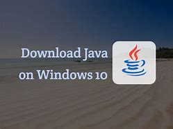 Image result for Java Software for Windows 10