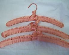 Image result for Pink Satin Hangers