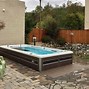 Image result for Outdoor Pool Swim Spa