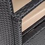 Image result for Wicker Outdoor Storage Box