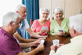 Image result for Senior Citizens Playing Cards
