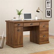 Image result for Long Desk with Drawers