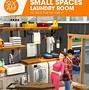 Image result for Small Space Laundry Room