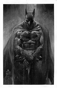 Image result for Batman Black and White Artwork