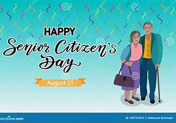 Image result for National Senior Citizens Day Cartoon