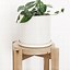 Image result for Simple Plant Stand Wood