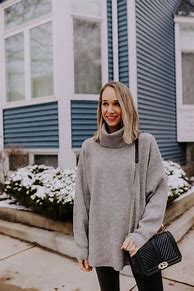 Image result for Girl in Oversized Sweater