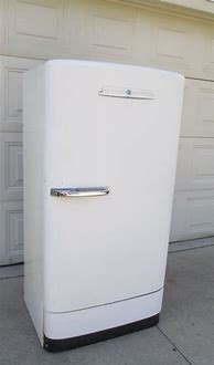 Image result for antique ge fridge