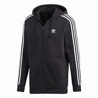 Image result for White and Red Stripe and Black Adidas Hoodie