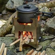 Image result for Portable Camping Wood Stove