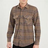 Image result for Brown Flannel Shirt
