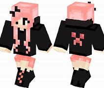 Image result for Minecraft Creeper Girl Skin