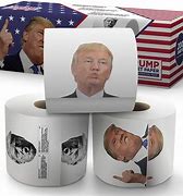 Image result for Trump with Toilet Paper
