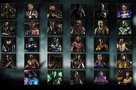 Image result for Mortal Kombat X Characters List