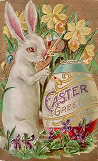 Image result for Happy Easter Vintage Postcards