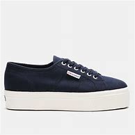 Image result for Navy Blue Superga Sneakers