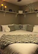 Image result for Bedroom with Desk and Bed in Corner