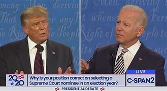 Image result for First Presidential Debate 2020