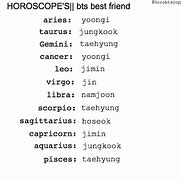 Image result for Zodiac Signs as BTS