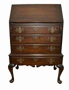 Image result for Queen Anne Style Secretary Desk