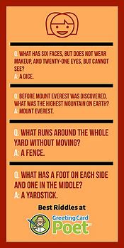Image result for Really Hard Riddles with Answers