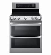 Image result for Stainless Steel Double Oven Range