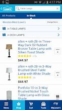 Image result for Lowe's App