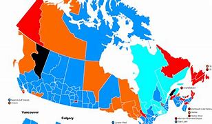 Image result for Canada Federal Ridings Map