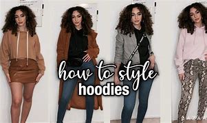 Image result for Cropped Hoodie Outfit