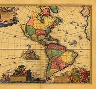 Image result for America Map 1700