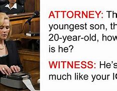 Image result for Actual Funny Court Transcripts