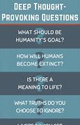Image result for Great Thought-Provoking Questions