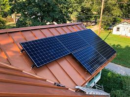 Image result for Solar Metal Roofing