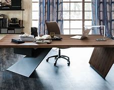 Image result for Contemporary Glass Desks with Two Screens Home Office