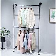 Image result for Wall Mounted Clothes Hanger Bar