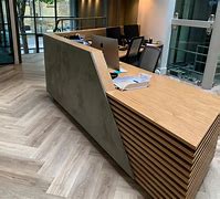 Image result for Small Front Office Desk Reception