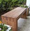 Image result for DIY Ideas to Attach a Back to Outdoor Bench