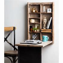 Image result for Fold Away Desk Cabinet