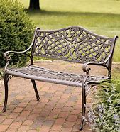 Image result for Aluminum Benches Outdoor